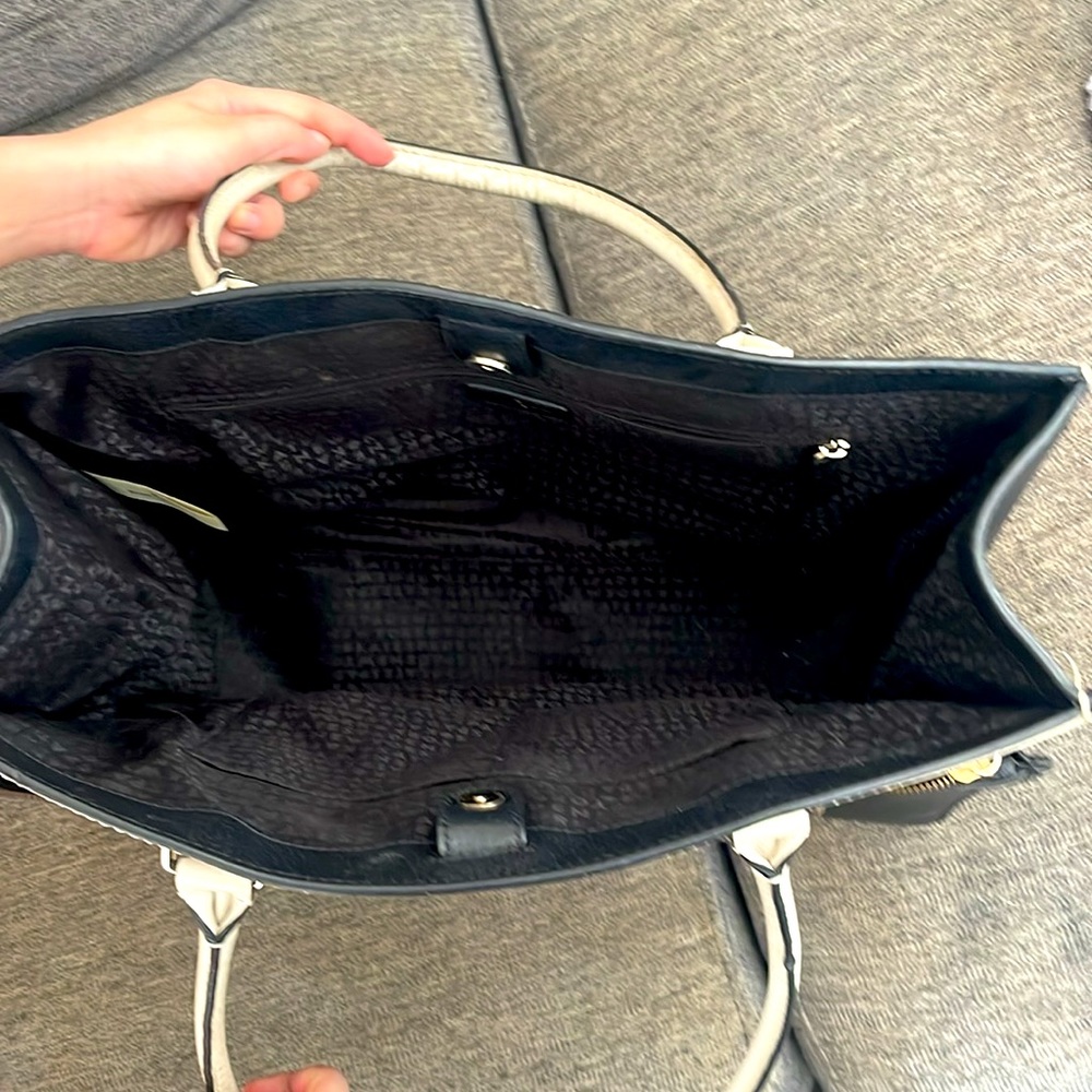 Kate Spade Color Block Black and White Tote - Picture 6 of 6